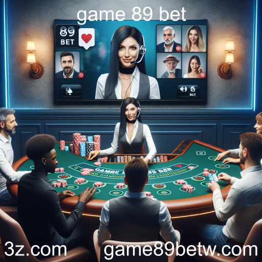 A Experiência do Cassino ao Vivo na Game 89 Bet